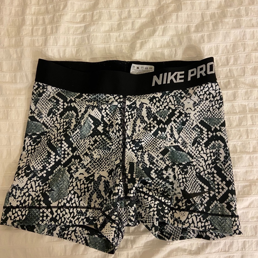 Nike Pro Shorts + Underarmour Spandex Shorts